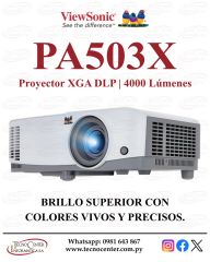 Proyector ViewSonic PA503X 4000 Lúmenes Proyector ViewSonic PA503X 4000 Lúmenes